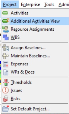 Additional Activation View