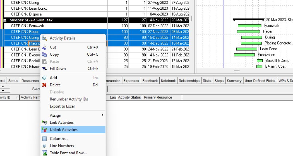 Unlink_Activities